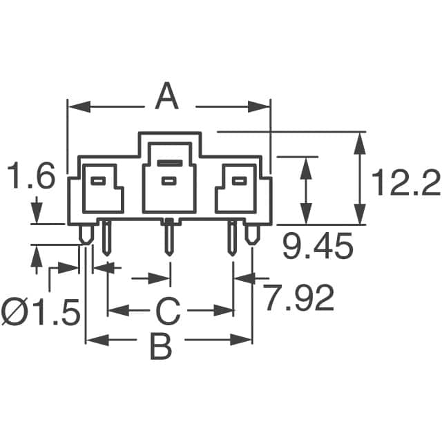 DF22R-4P-7.92DS(05) Hirose Electric Co Ltd  Headers Male Pins